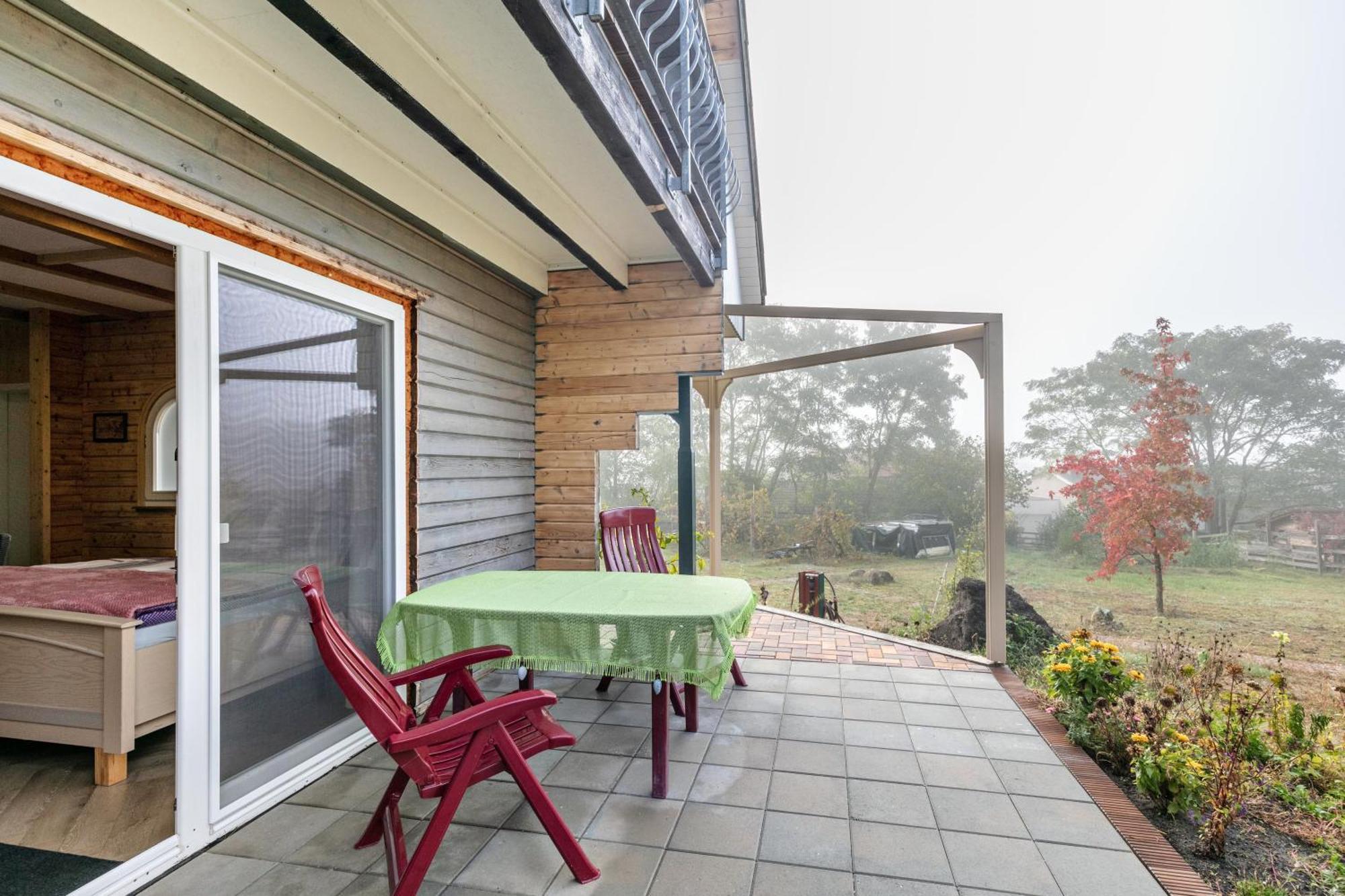 Holzhaus Am Waldrand Holiday home Niederfinow